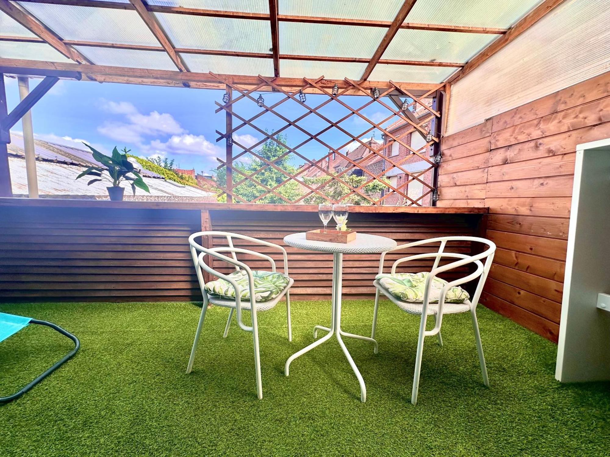 Апартаменти La Terrasse, Train Lens - Paris Trajet D'Environ 1 Heure 10 Minutes Екстер'єр фото
